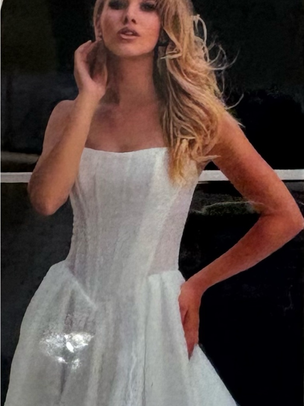 Eddy K from Italy style Cypress. new with tags . size 12, color lt ivory